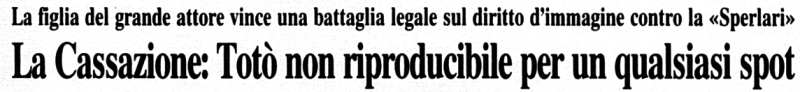1997 03 13 Corriere della Sera Toto Pubblicita intro