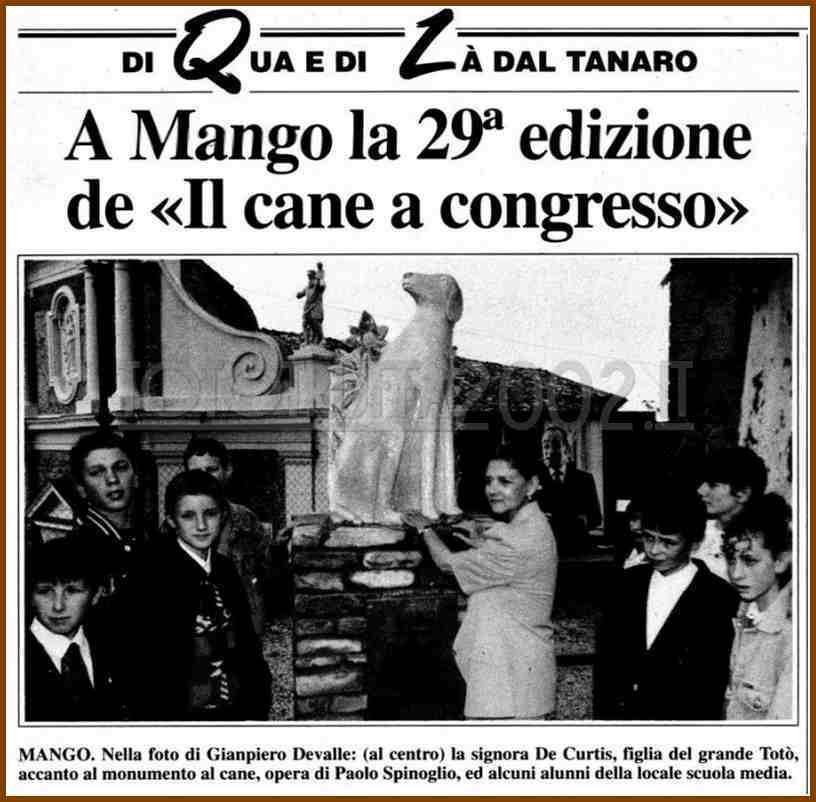 1993 06 02 Gazzetta d Alba Liliana f1