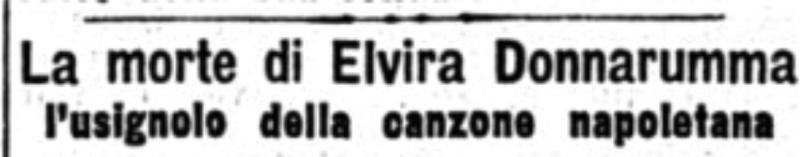 1933 05 24 Corriere della Sera Elvira Donnarumma intro