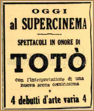 1941 08 22 Il Messaggero Avanspettacolo L