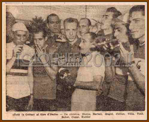 1948 12 02 Il Piccolo di Trieste Toto al Giro d Italia F L