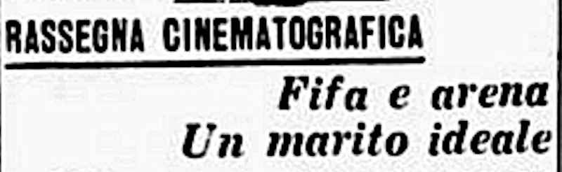 1949 01 04 Corriere della Sera Fifa e arena intro
