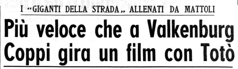 1948 10 16 Gazzetta Sera Toto al Giro d Italia intro