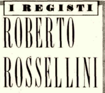 1948 10 25 Cinema Roberto Rossellini intro