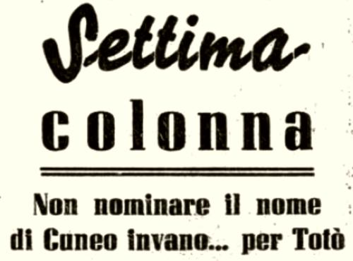1952 11 22 La Guida Cuneo Critica intro