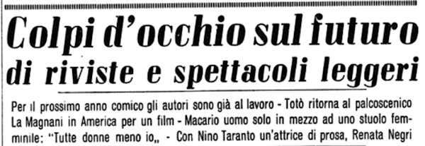 1954 07 20 La Stampa Remigio Paone intro