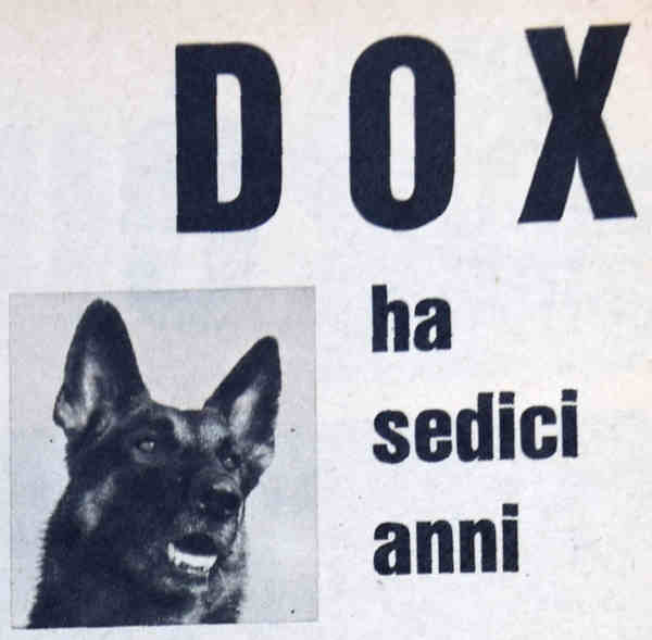 1962 05 13 Domenica del Corriere Dox intro