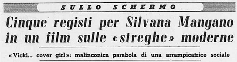 1967 03 10 La Stampa Le streghe intro