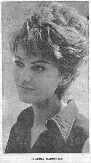 1963 12 05 La Gazzetta di Mantova Claudia Cardinale f1