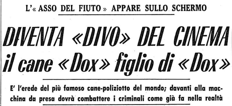 1961 03 29 Corriere della Sera Dox intro