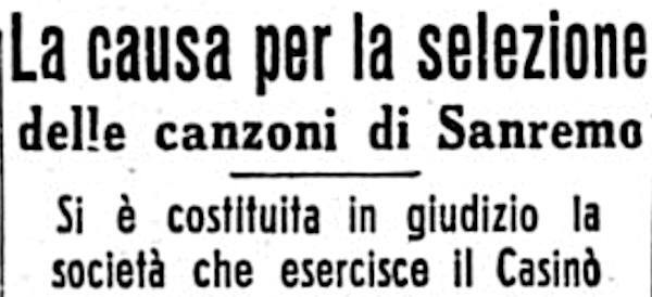 1960 02 05 Corriere della Sera Sanremo 60 intro