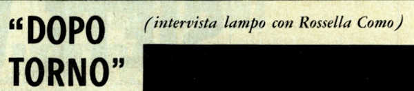 1969 09 13 Noi Donne Rossella Como intro