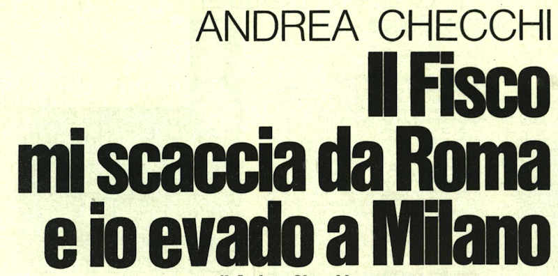 1972 07 16 Tempo Andrea Checchi intro