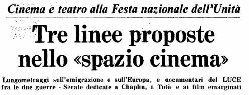 1978 08 29 L Unita Retrospettiva Cinema intro