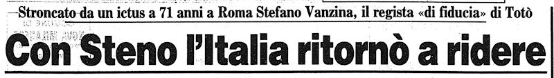 1988 03 15 Corriere della Sera Steno morte intro