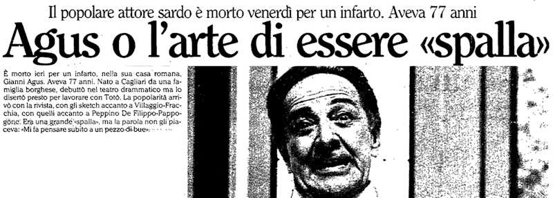 1994 03 06 L Unita Gianni Agus morte intro