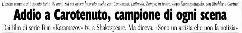 1995 04 15 CDS Mario Carotenuto morte intro11