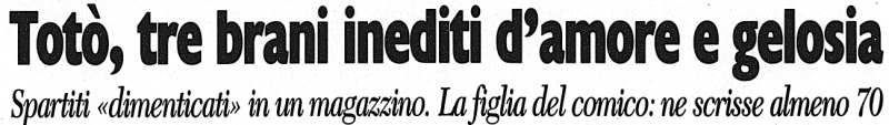 2000 05 11 Corriere della Sera Musica intro