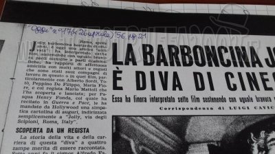 Settimanale OGGI n° 17, 26 aprile 1956 - 'La barboncina Jolly è diva di Cinecittà' di Luigi Cavicchioli