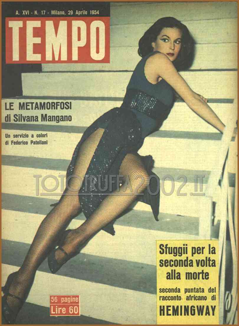 1954 04 29 Tempo Silvana Mangano f0