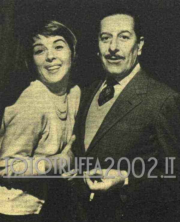 1956 10 25 Tempo Walter Chiari Delia Scala f4