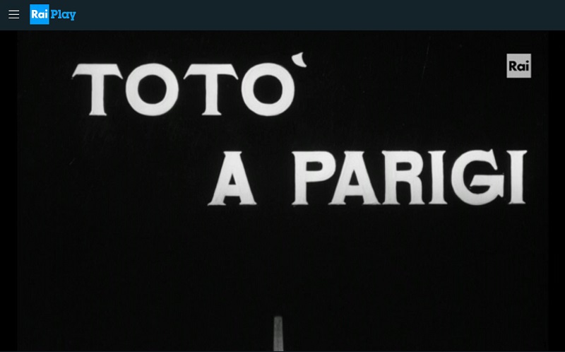 1958 Toto a Parigi RAI Play