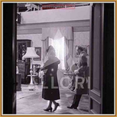 24 gennaio 1962. Sul set del film (Foto Archivio Allori)